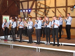 50 jährigen Bestehen des Fanfarenzuges Steyerberg © Blasorchester Anemolter-Schinna
