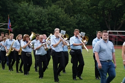 Eröffnung Kreisjugendfeuerwehrzeltlager Stolzenau Eröffnung Kreisjugendfeuerwehrzeltlager Stolzenau © Blasorchester Anemolter-Schinna